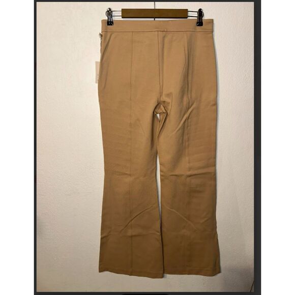 470 A New Day Women’s Beige High-Rise Flare Pants - Picture 4 of 5